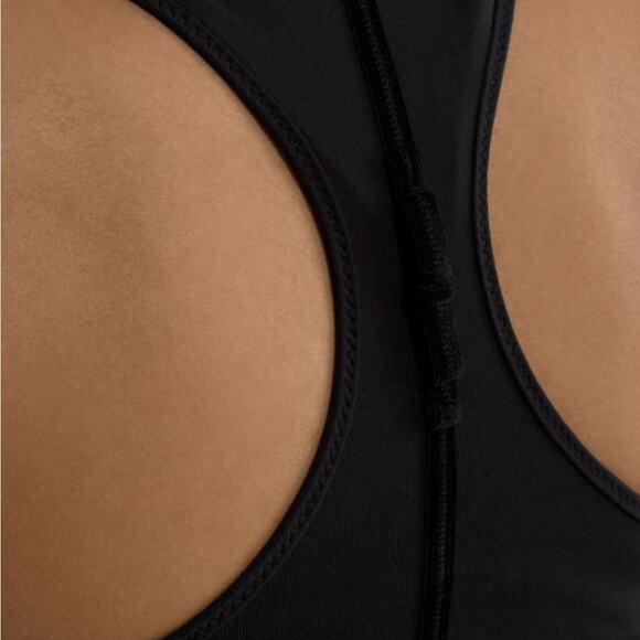 Lululemon Cool Racerback Black Limited Edition Bow Size 6 - Picture 3 of 11